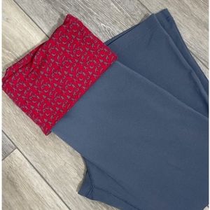 Alo cool fit fold-over leggings workout pant large